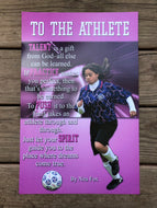 Athlete Poster