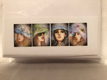 Load image into Gallery viewer, Women in Hats Notecards