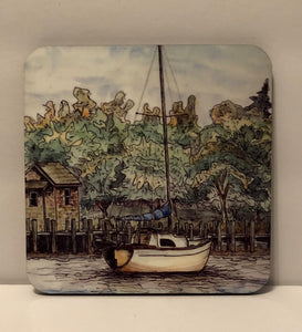 Sailboat Coaster