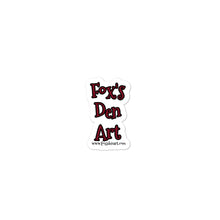 Load image into Gallery viewer, Fox&#39;s Den Art bubble-free stickers